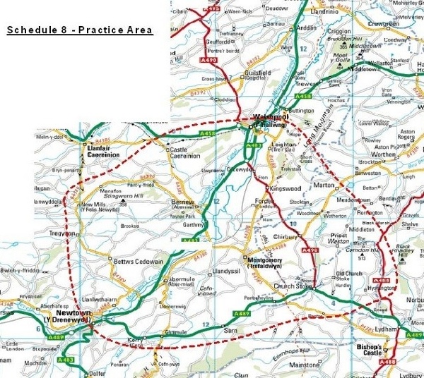 Practice Catchment Area